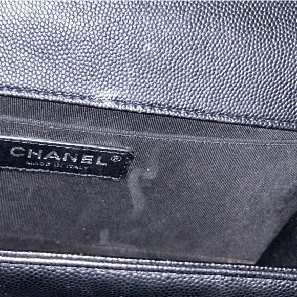 COPY - Chanel Caviar Quilted Medium Boy Flap Black - Picture 7 of 15